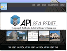 Tablet Screenshot of apirealestate.us